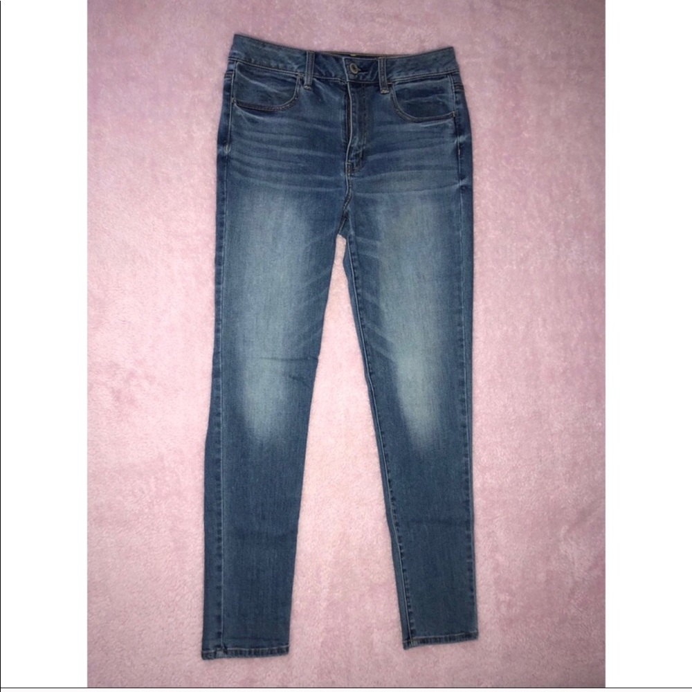 American Eagle High-Rise Jeggings (Size 10)